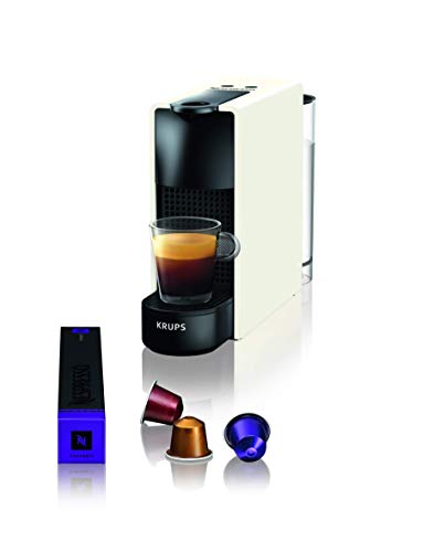 Krups YY2912FD - Cafetera (Independiente, Máquina espresso, 0,6 L, Cápsula de café, 1200 W, Negro, Blanco)