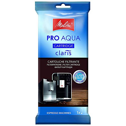 Melitta Pro Aqua Cartucho de Filtro Descalcificador, Plastique, Negro