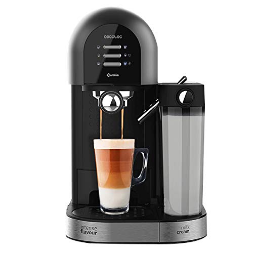 Cecotec Cumbia Power Instant-Ccino Cafetera Express 20 Chic20 Bar 1470W, Materiales Varios